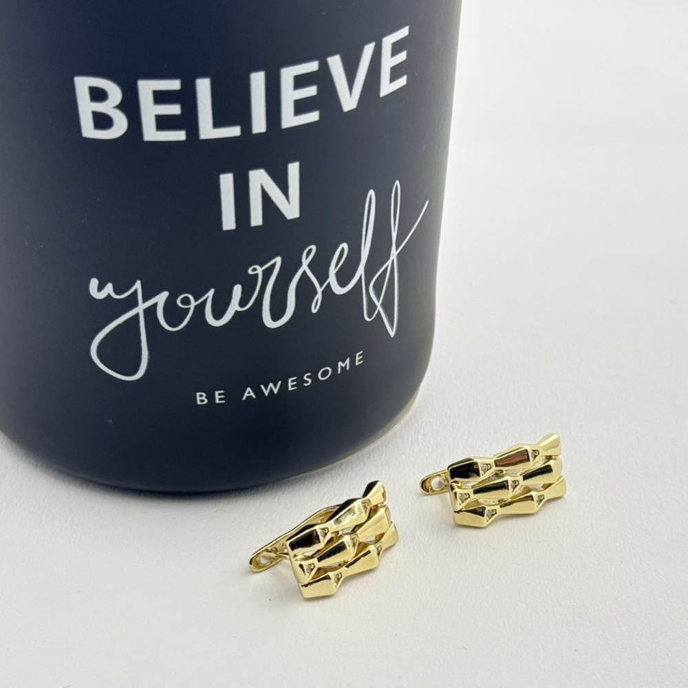 Cercei placati cu aur 18K – CRISSA