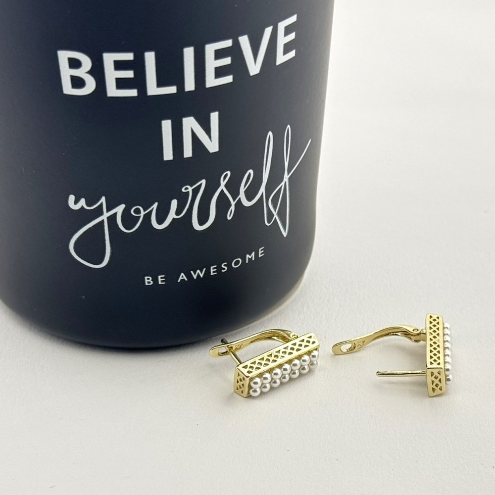 Cercei placati cu aur 18K – CRISSA