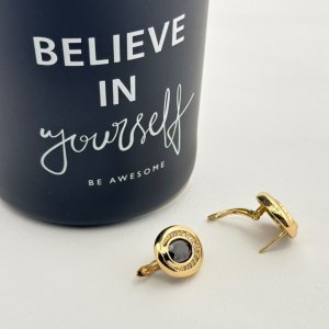 Cercei placati cu aur 18K – CRISSA