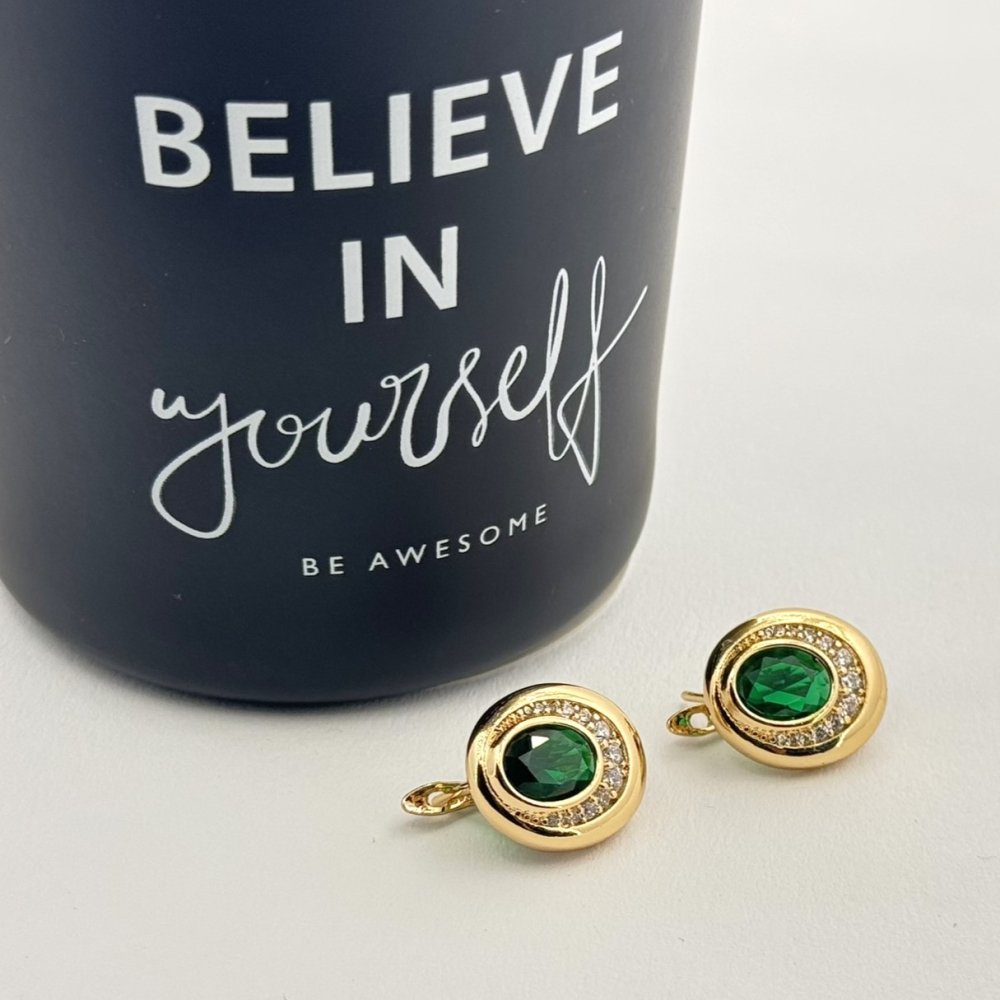 Cercei placati cu aur 18K – CRISSA