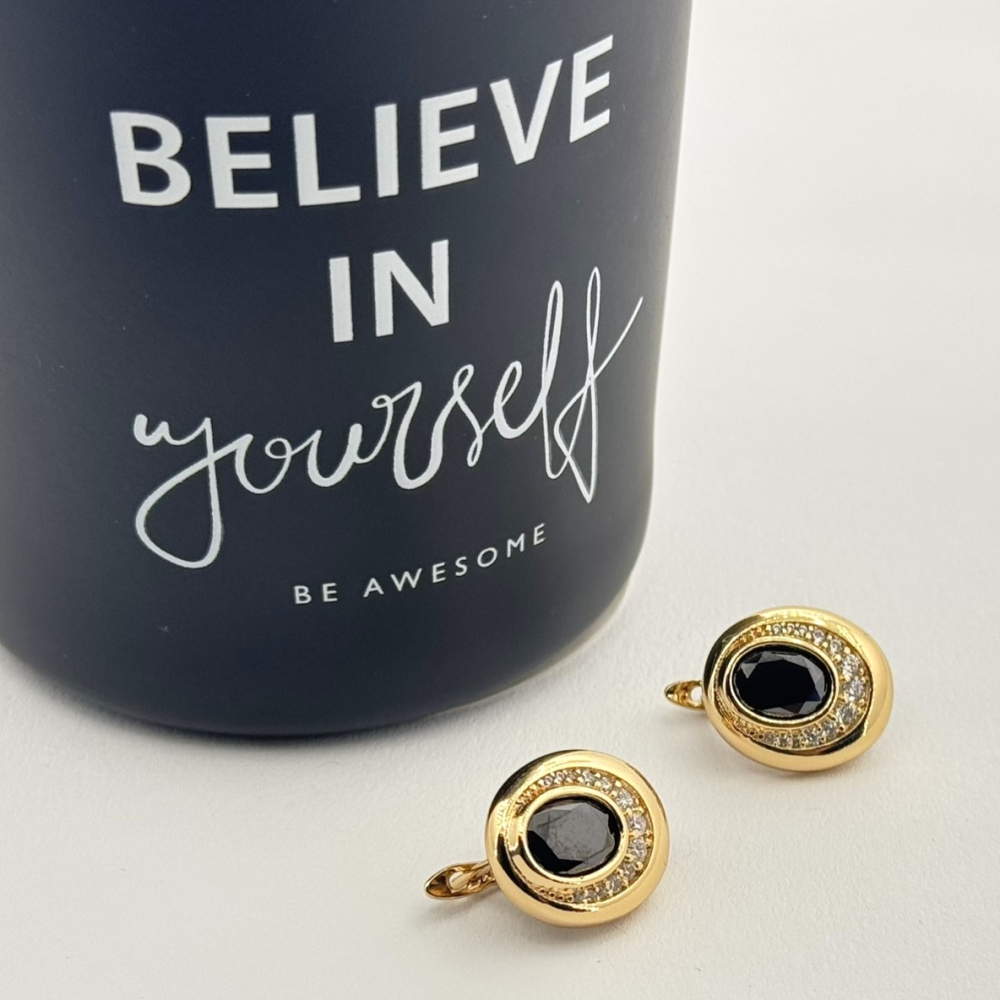 Cercei placati cu aur 18K – CRISSA