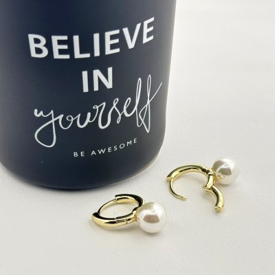 Cercei placati cu aur 18K – CRISSA