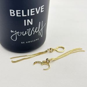 Cercei placati cu aur 18K – CRISSA