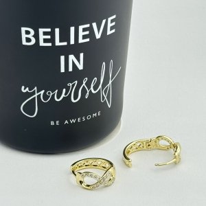 Cercei placati cu aur 18K – CRISSA