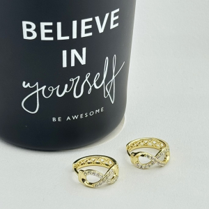 Cercei placati cu aur 18K – CRISSA