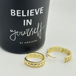 Cercei placati cu aur 18K – CRISSA