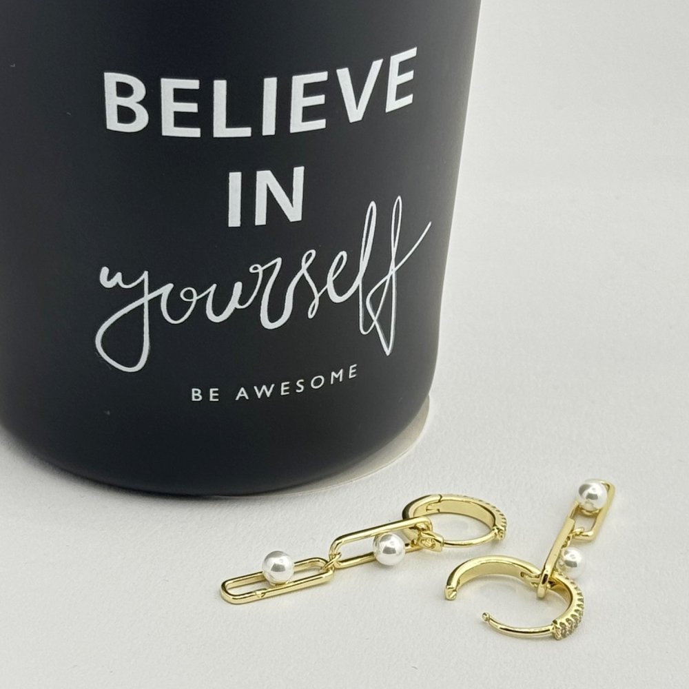 Cercei placati cu aur 18K – CRISSA