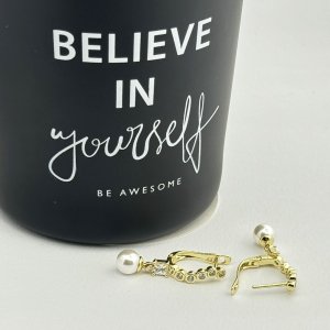 Cercei placati cu aur 18K – CRISSA