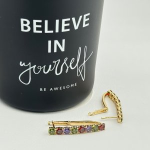 Cercei placati cu aur 18K – CRISSA