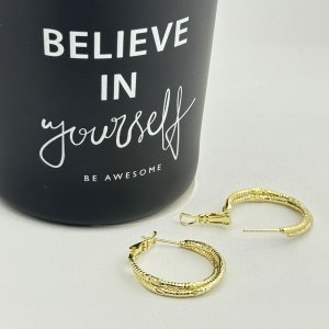 Cercei placati cu aur 18K – CRISSA