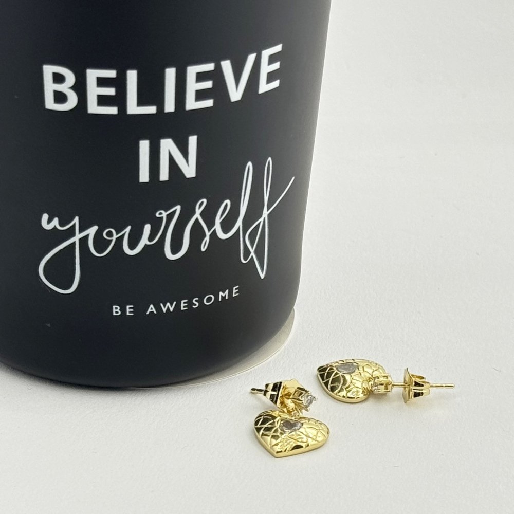 Cercei placati cu aur 18K – CRISSA