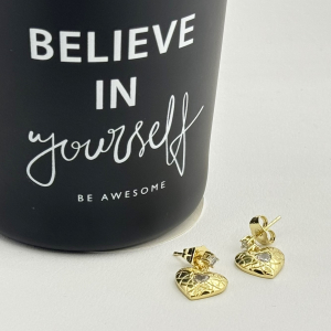 Cercei placati cu aur 18K – CRISSA