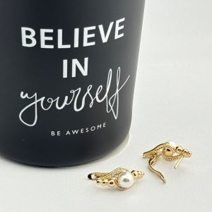 Cercei placati cu aur 18K – CRISSA