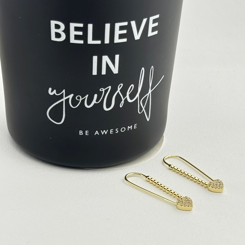 Cercei placati cu aur 18K – CRISSA