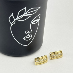 Cercei placati cu aur 18K – CRISSA