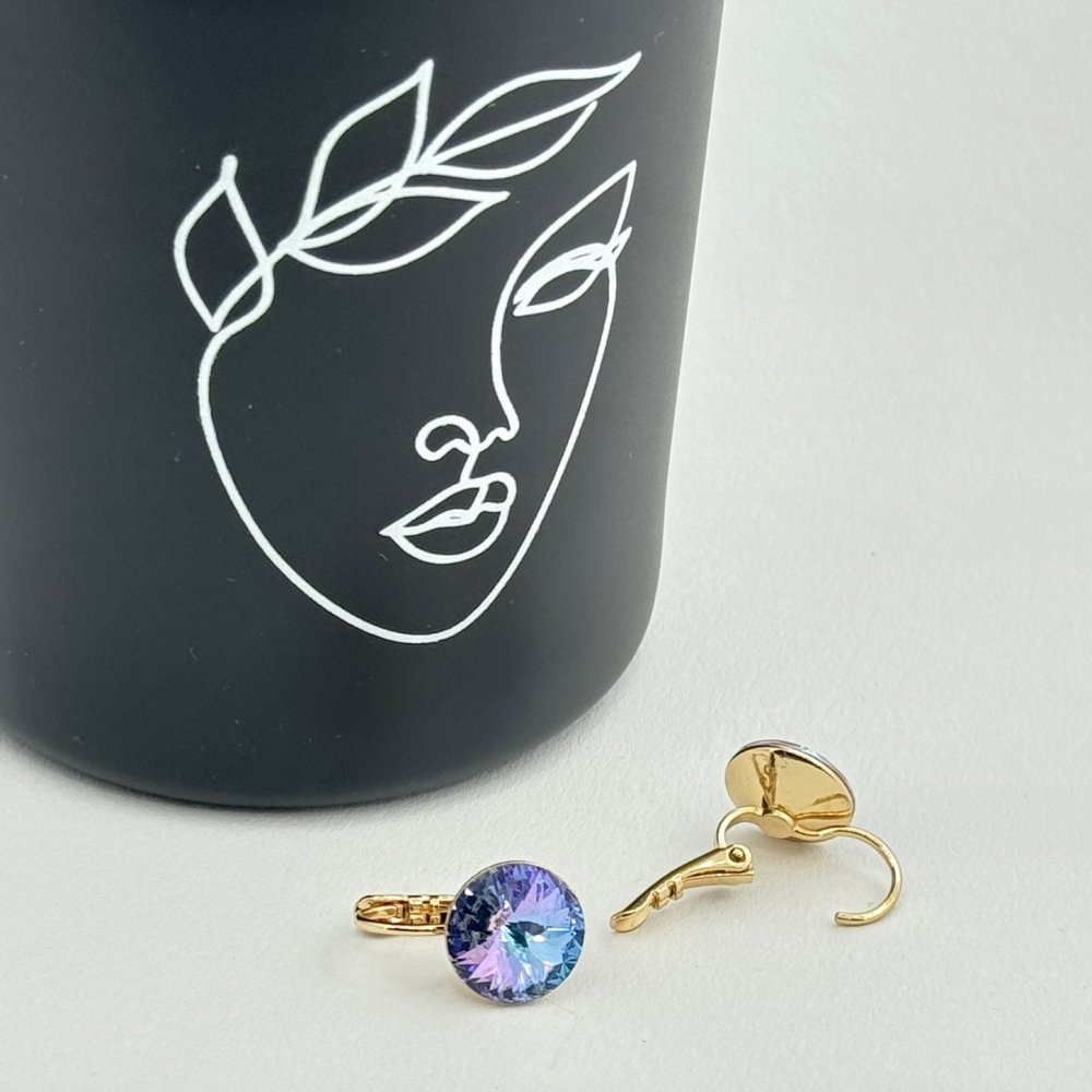 Cercei placati cu aur 18K – CRISSA