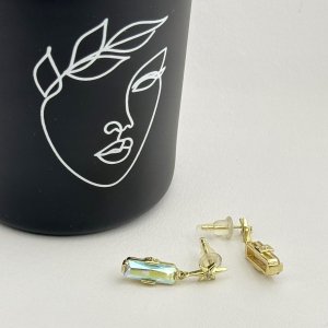 Cercei placati cu aur 18K – CRISSA