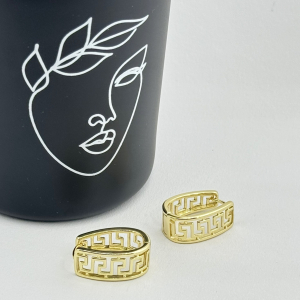 Cercei placati cu aur 18K – CRISSA