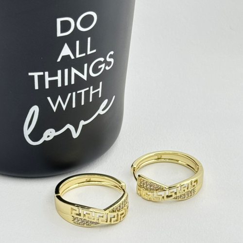 Cercei placati aur 18k Cercei placati aur 18k