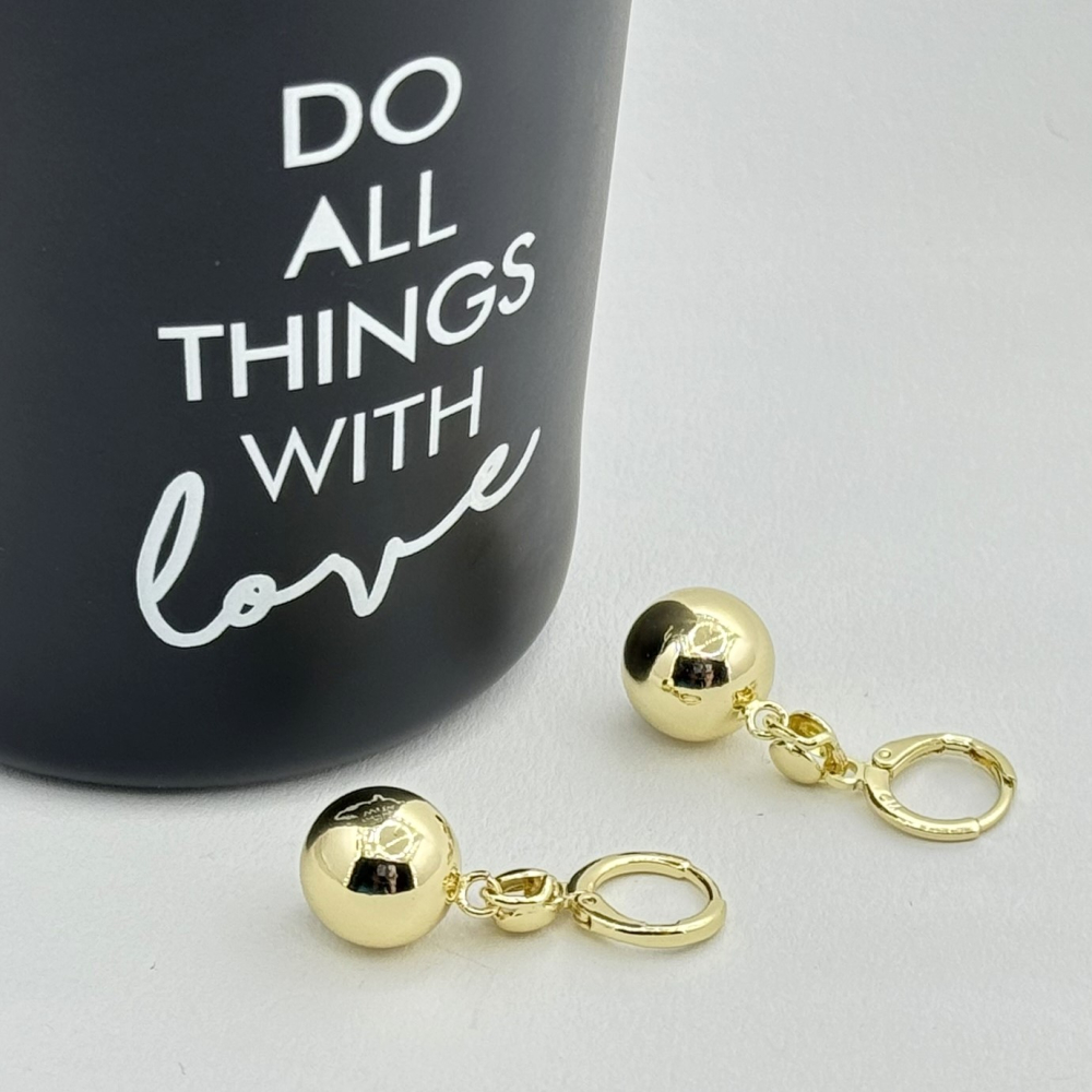 Cercei placati cu aur 18K – CRISSA