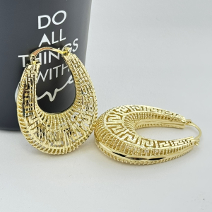 Cercei placati cu aur 18K – CRISSA Cercei placati cu aur 18K – CRISSA