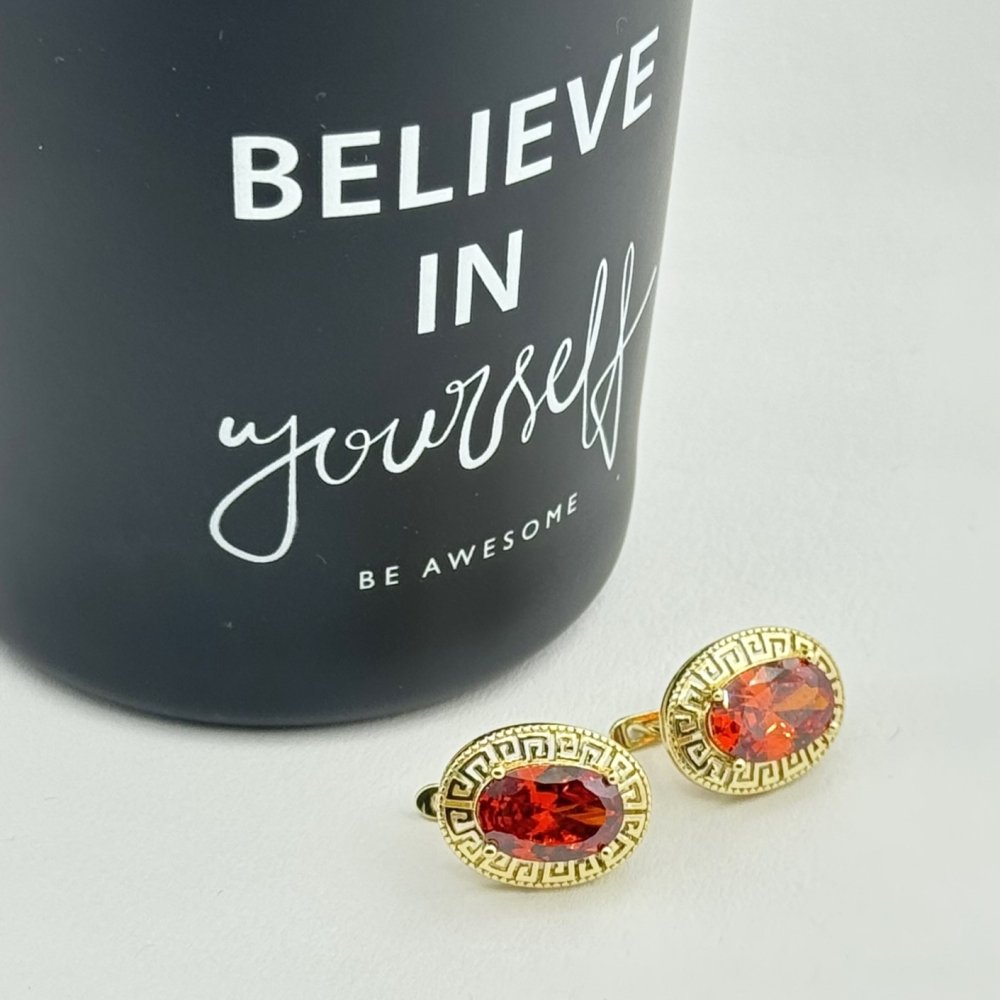 Cercei placati cu aur 18K – CRISSA