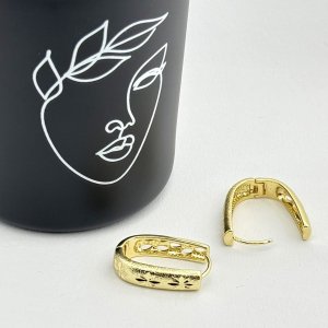 Cercei placati cu aur 18K – CRISSA