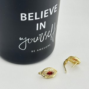 Cercei placati cu aur 18K – CRISSA