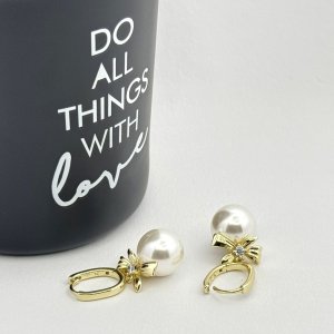 Cercei placati cu aur 18K – CRISSA