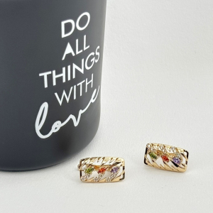 Cercei placati cu aur 18K – CRISSA