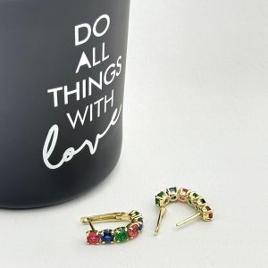 Cercei placati cu aur 18K – CRISSA