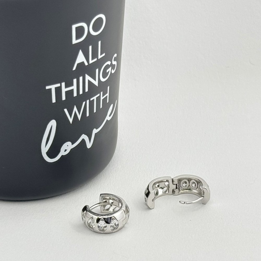 Cercei placati cu aur 18K – CRISSA