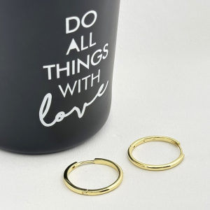 Cercei placati cu aur 18K – CRISSA Cercei placati cu aur 18K – CRISSA