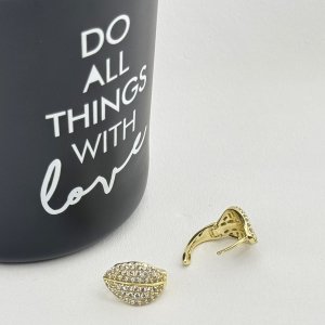 Cercei placati cu aur 18K – CRISSA Cercei placati cu aur 18K – CRISSA