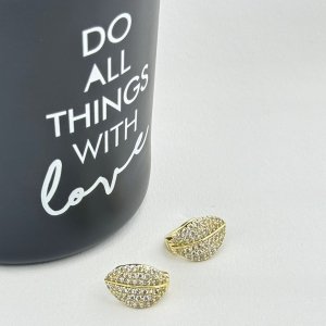 Cercei placati cu aur 18K – CRISSA Cercei placati cu aur 18K – CRISSA