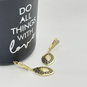 Cercei placati cu aur 18K – CRISSA Cercei placati cu aur 18K – CRISSA