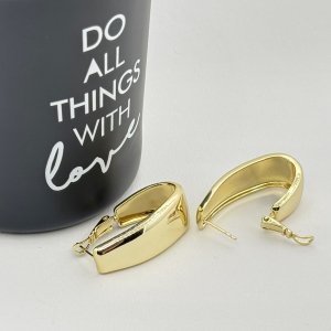 Cercei placati cu aur 18K – CRISSA Cercei placati cu aur 18K – CRISSA