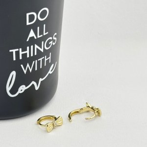 Cercei placati cu aur 18K – CRISSA Cercei placati cu aur 18K – CRISSA