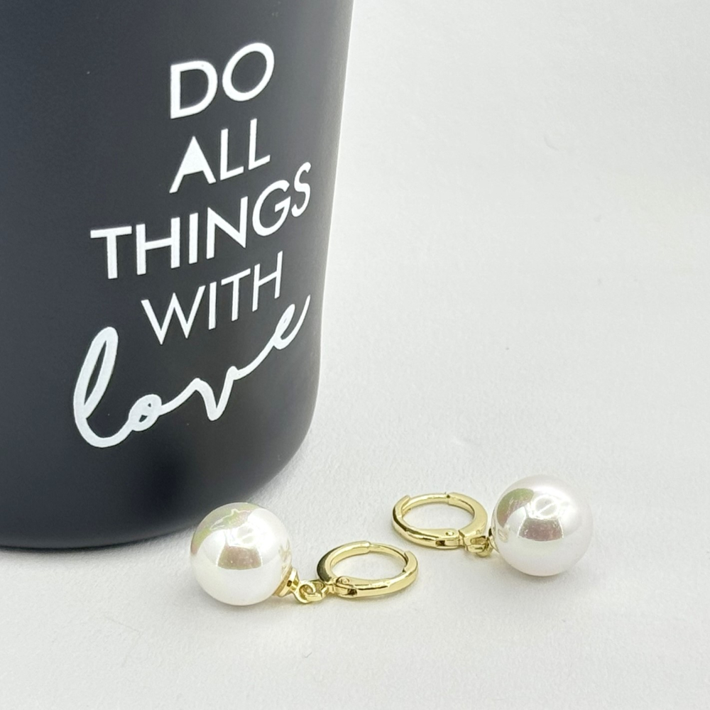 Cercei placati cu aur 18K – CRISSA Cercei placati cu aur 18K – CRISSA