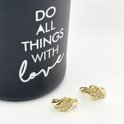 Cercei placati cu aur 18K – CRISSA