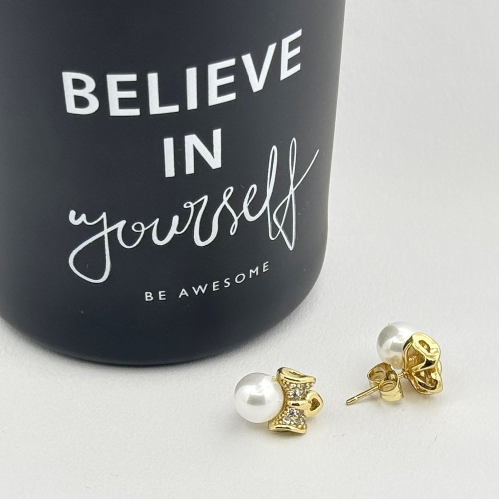 Cercei placati cu aur 18K – CRISSA