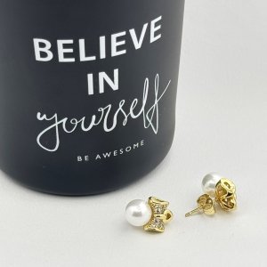 Cercei placati cu aur 18K – CRISSA