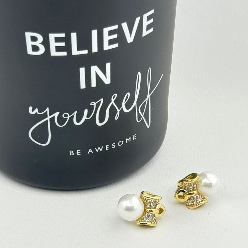 Cercei placati cu aur 18K – CRISSA