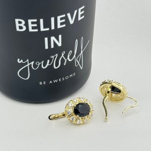 Cercei placati cu aur 18K – CRISSA