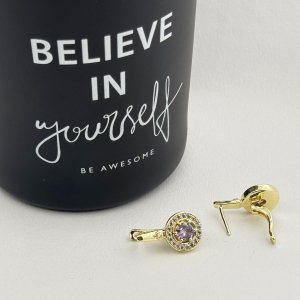 Cercei placati cu aur 18K – CRISSA