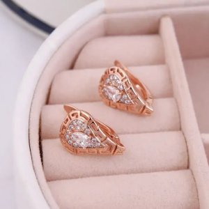 Cercei placati aur 18k design clasic