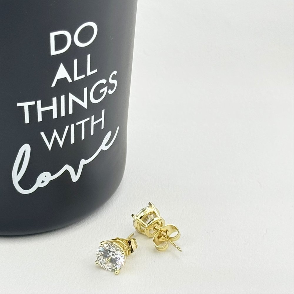 Cercei placati cu aur 18K – CRISSA Cercei placati cu aur 18K – CRISSA