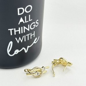 Cercei placati cu aur 18K – CRISSA