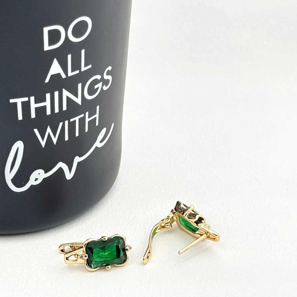 Cercei placati cu aur 18K – CRISSA