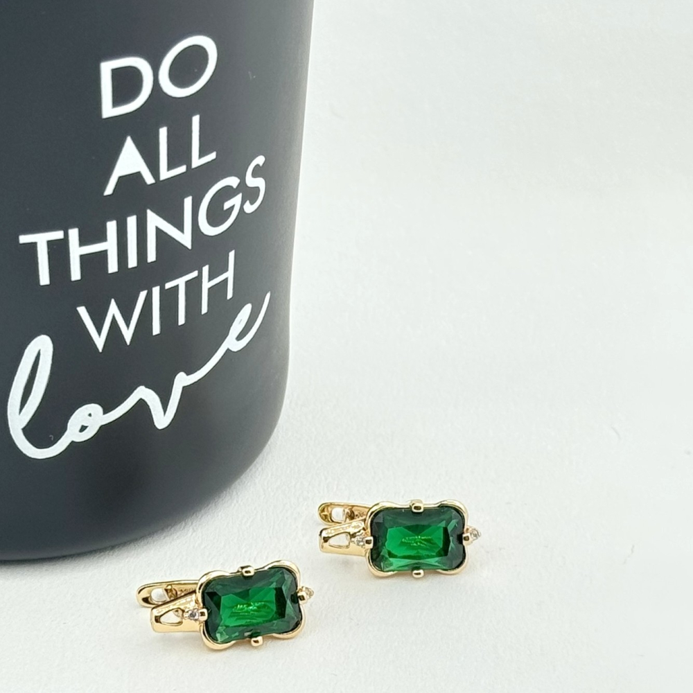 Cercei placati cu aur 18K – CRISSA